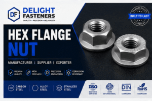 Read more about the article Hex Flange Nuts Manufacturer, Supplier & Exporter in India