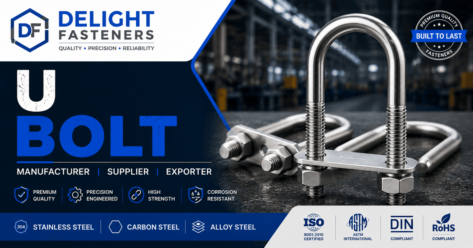 You are currently viewing U Bolt Manufacturer, Supplier & Exporter in India
